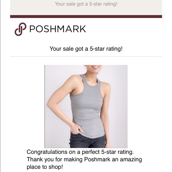 Fine Ribbed Racer Tank - Picture 2 of 6